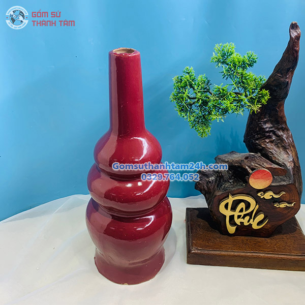 HỒ LÔ&nbsp;THU LÔI GỐM SỨ PHONG THỦY TRANG TRÍ MÁI NHÀ